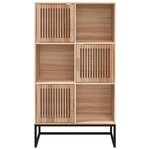 vidaXL Buffet haut 70x35x125 cm bois d'ingénierie