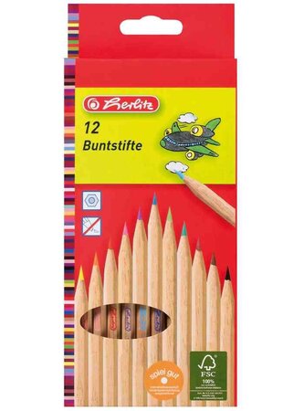 Etui de 12 Crayons de couleur Assortis HERLITZ