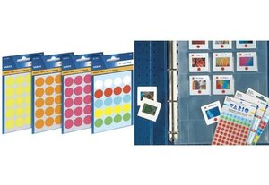 Étiquettes multi-usages, diamètre: 19 mm, rose herma