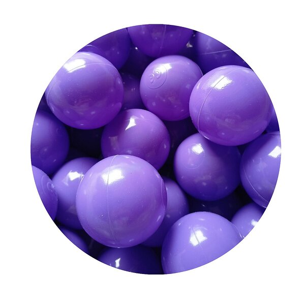 Lot de 50 balles - violet