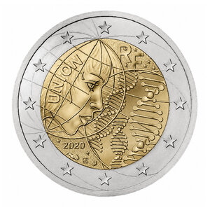 2 euros commémorative France 2020 UNC - Recherche médicale.