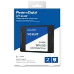 WD Disque dur Blue™ SSD - 3D Nand - Format 2.5/7mm - 2To