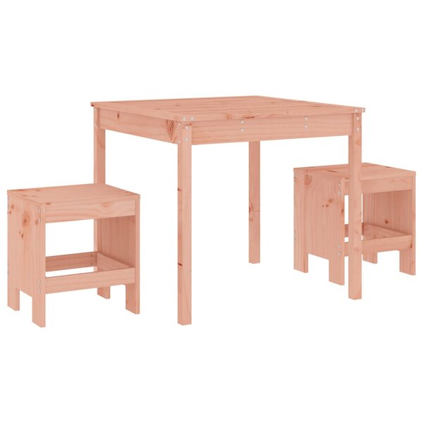 vidaXL Ensemble de bistrot de jardin 3 Pièces bois massif Douglas