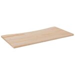 vidaXL Dessus de bureau 100x50x2 5 cm bois massif de pin