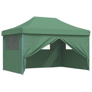 vidaXL Tente de fête 292 x 440 x 315 cm Vert Tissu Oxford