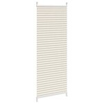 vidaXL Store plissé 40x100 cm Crème