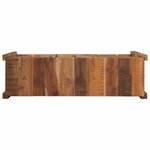vidaXL Table console avec tiroir avec stockage Marron 107 x 33 x 76 cm