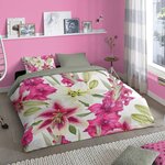 Good morning housse de couette fleurie 140x200/220 cm multicolore