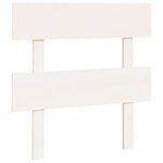 vidaXL Tête de lit Blanc 103 5x3x81 cm Bois massif de pin