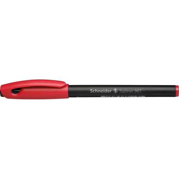 Feutre Fineliner Topliner 967 Pte Fine 04 rouge SCHNEIDER