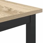 vidaXL table Chêne Sonoma 100 x 50 x 90 5 cm