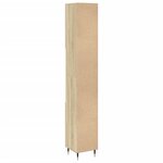 vidaXL Armoire salle de bain chêne sonoma 30x30x190 cm
