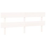 vidaXL Tête de lit Blanc 184x3x81 cm Bois massif de pin