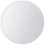 vidaXL Carreaux de miroir 16 Pièces Rond Verre