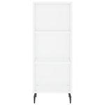 vidaXL Buffet blanc 34 5x32 5x90 cm bois d'ingénierie
