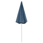 vidaXL Parasol de plage Bleu 240 cm