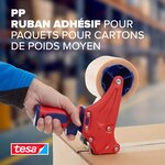 Ruban adhésif transparent polypropylène silencieux 66 m x 50 mm TESA