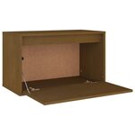 vidaXL Meubles TV 3 Pièces Marron miel Bois massif de pin