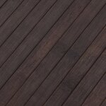 vidaXL Tapis rectangulaire marron foncé 80x100 cm bambou