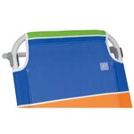 Eurotrail Chaise de plage 2 en 1 Sete rayures colorées