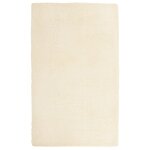 vidaXL Tapis Shaggy à poils longs NAVARRA crème 80x150 cm polyester