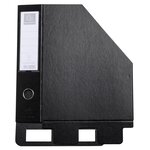 Porte-revues Pp - Dos 70mm - Livrés À Plat - 23x31cm - Noir - X 10 - Exacompta
