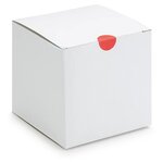 Boîte carton plat blanc 12x12x12 cm (lot de 150)