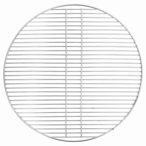 vidaXL Grille de barbecue Argenté 60 x 60 cm Acier inoxydable