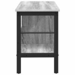 vidaXL Étagère Gris Sonoma 82 x 32 x 47 cm Bois d'ingénierie