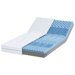 vidaXL Matelas Blanc 100 x 200 cm Mousse