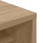 vidaXL Basboard 72 x 22 5 x 38 cm Chêne artisanal