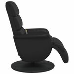 vidaXL Fauteuil de massage inclinable Noir 71 x 98 x 106 cm
