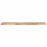 vidaXL Étagères flottantes 2 Pièces 160x30x2 cm acacia massif à l'huile