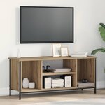 vidaXL Meuble TV chêne artisanal 102 x 35 x 45 cm Bois d'ingénierie