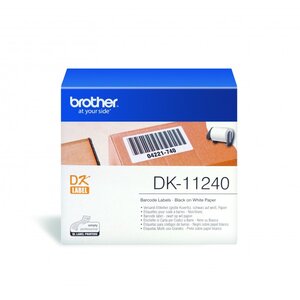 Dk-11240 étiquette à imprimer blanc