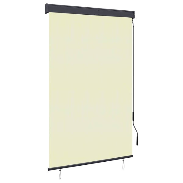 vidaXL Store roulant d'extérieur 120 x 250 cm Crème