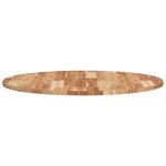 vidaXL Dessus de table rond Ø80x2 cm bois massif d'acacia