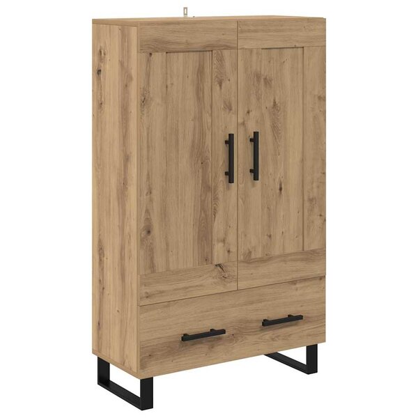 vidaXL Haut Armoire avec tiroir Chêne artisanal 69 5 x 31 x 115 cm