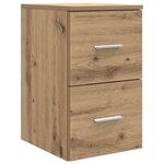 vidaXL Meuble de Salle de Bain In-between Chêne artisanal