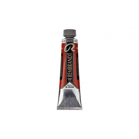 Peinture à l'huile extra-fine en tube rouge oxyde transparent 40ml - rembrandt