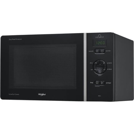 Whirlpool mcp344nb - micro-ondes posables  gril  chef plus  25l  800 w