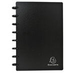 Porte-cartes de visite à anneaux A5 noir EXACOMPTA