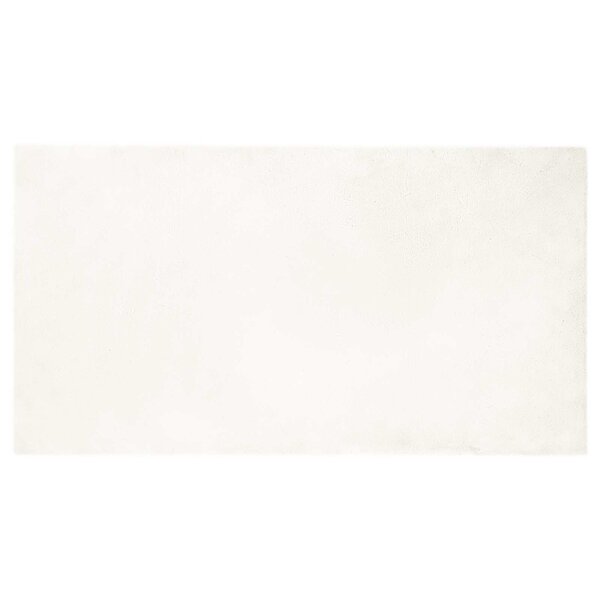 vidaXL Tapis en Fourrure Synthétique de Lapin Olite Crème 60 x 110 cm