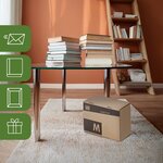 Pack and Move - Lot 24 cartons pour expédition - Taille M - 21 x 32 x 15 cm - Carton renforcé - 20 KG max