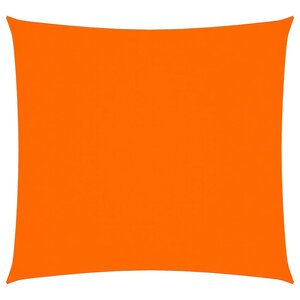 vidaXL Voile de parasol tissu oxford carré 3 6x3 6 m orange
