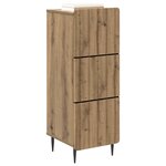 vidaXL Armoire à tiroirs Chêne artisanal 33 x 34 5 x 92 cm