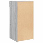 vidaXL Buffet sonoma gris 45x42 5x93 cm bois d'ingénierie