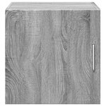 vidaXL Armoire murale sonoma gris 40x42 5x40 cm bois d'ingénierie