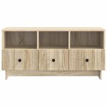 vidaXL Meuble TV Chêne Sonoma 102 x 34 5 x 50 cm Bois d'ingénierie