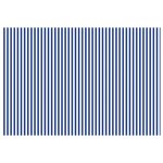 vidaXL Toile de rechange pour auvent Bleu et Blanc 500 × 300 cm